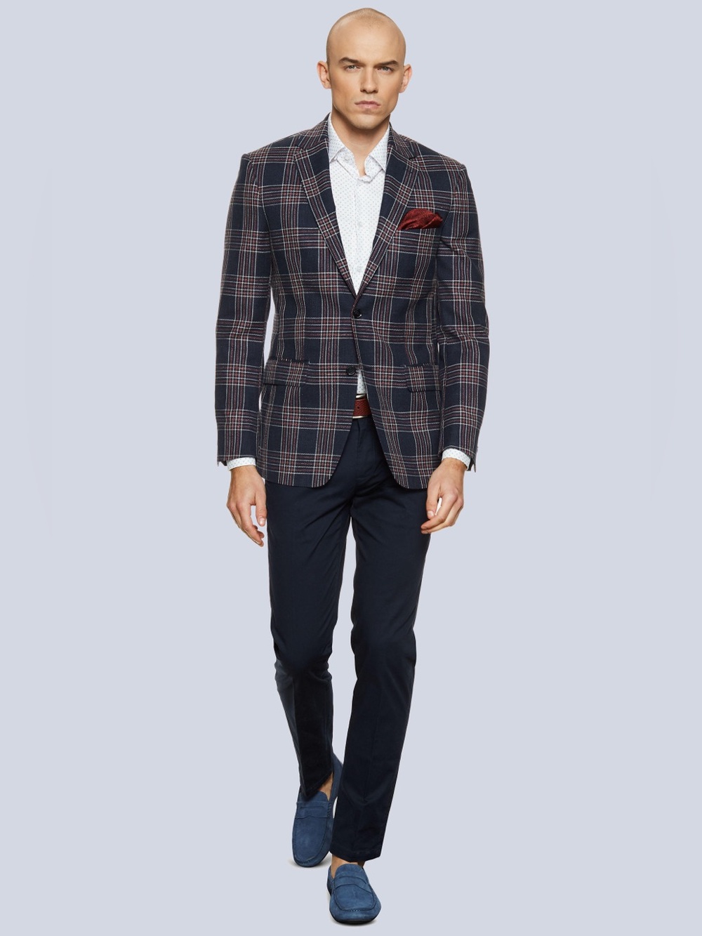 Lantier by Vistula Men’s Plaid Blazer 40R Slim Fit Sport Coat NWOT